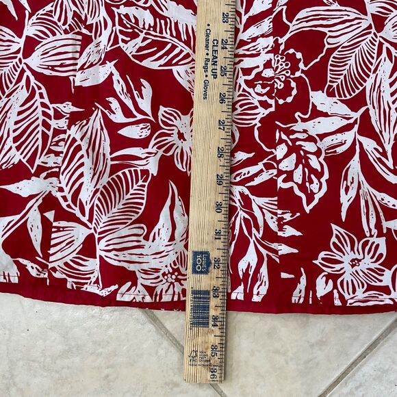 Robbie Bee Halter Fit /Flare Skater dress women’s  size 12 Tropical Floral Print - Picture 9 of 13